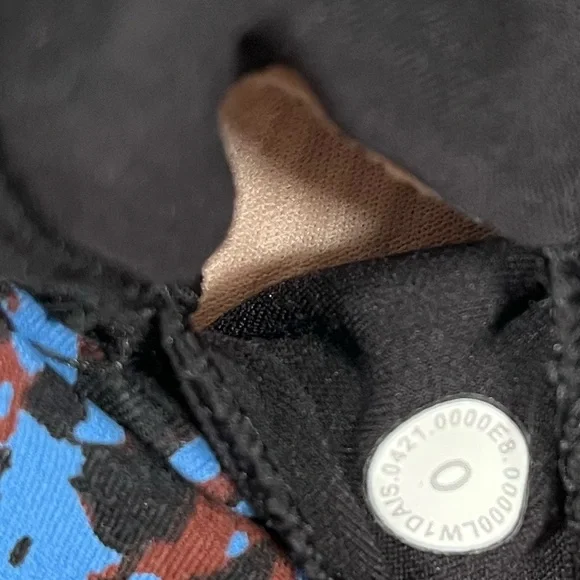 lululemon Align Cropped Tank Leopard Camo Blue Nile size 0 - Picture 5 of 5